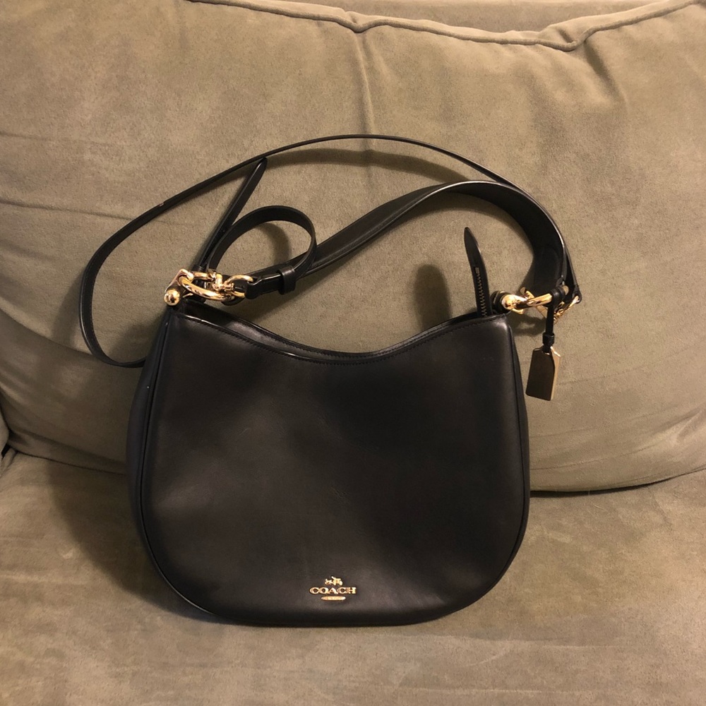 Authentic leather Coach Shoulder bag
